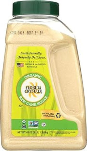 Florida Crystals Organic Sugar Jug, 48 Ounce (pack Of 6)