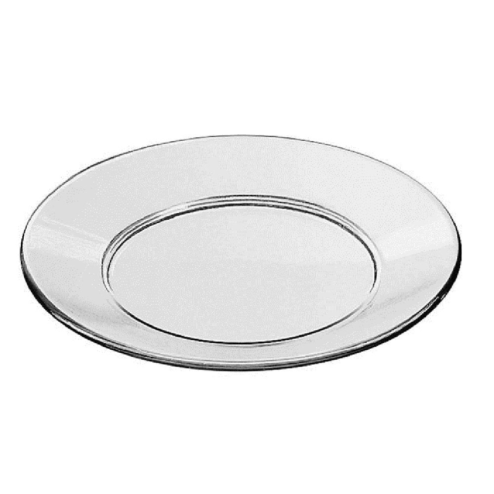 Duratuff 8" Salad/Dessert Plate by Libbey – Large, Glass, Multicolor, Pack of 36, Model 15427