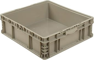 Monoflo Global Industrial Straight Wall Container Solid Gray, 24 x 22 x 7