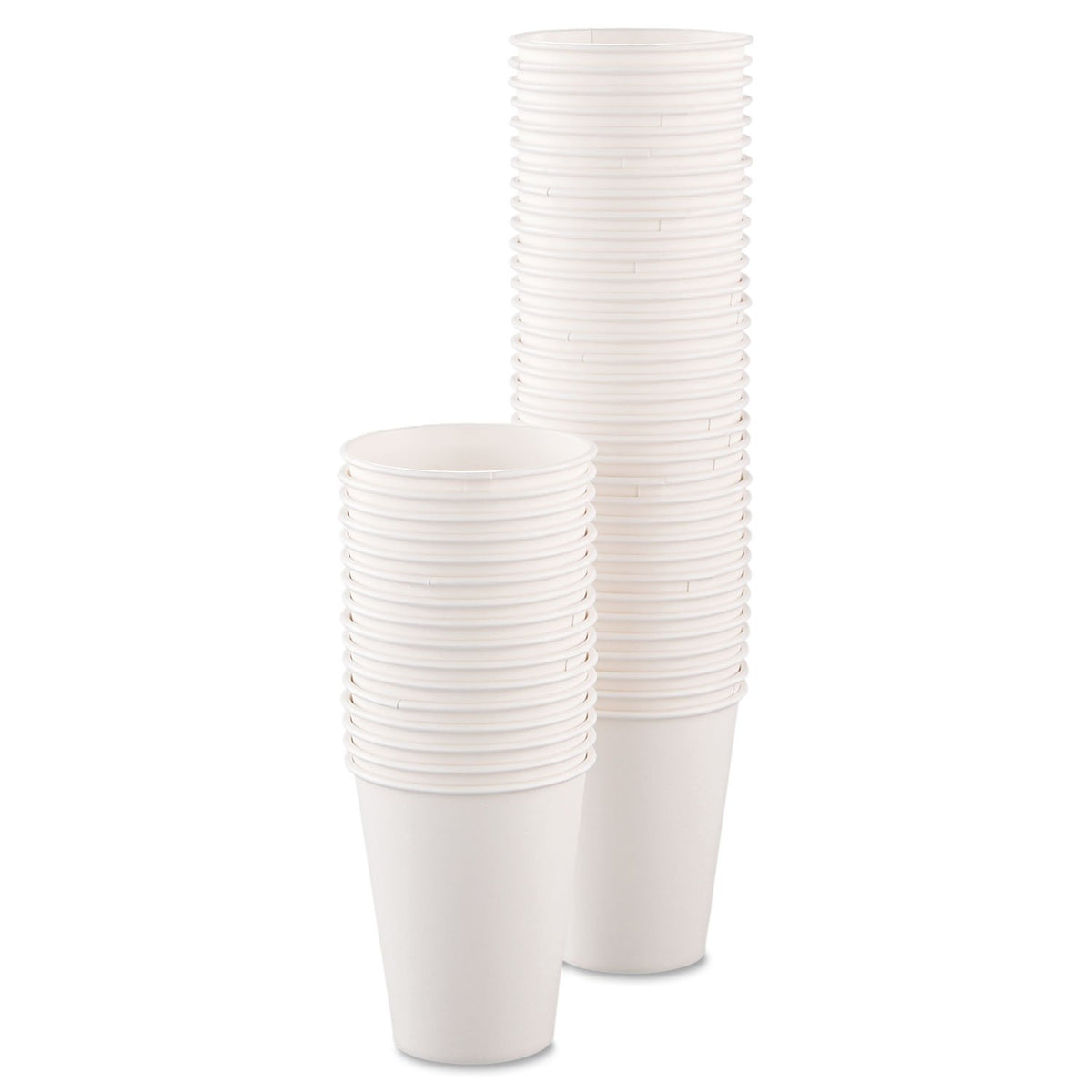 8 oz White SSP Paper Hot Cup (Case of 1000) by SOLO – 8 Ounces, 8.0 fluid_ounces, Paper, White, Model 378W-2050