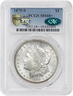 1879 S American Silver Morgan Dollar MS-68+ PQ Approved $1 PCGS/CAC MS68+