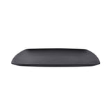 Rectangular Platter by Elite Global Solutions – 15" x 11 3/8", Melamine, Black, Pack of 6, Model JW7315-B