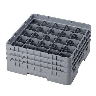 25 Compartment Camrack 6 7/8" Soft Gray by Cambro – Model 25S638151