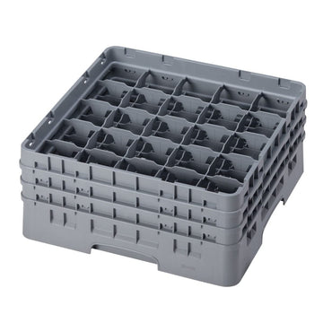 25 Compartment Camrack 6 7/8" Soft Gray by Cambro – Model 25S638151
