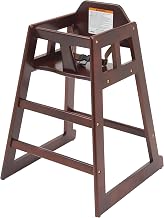 Winco 20" x 20" Stackable High Chair