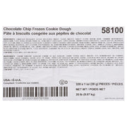 Otis Spunkmeyer Chocolate Chip / 0 Ounce (Pack of 320) / Brown, Yellow, Golden Cookie Dough