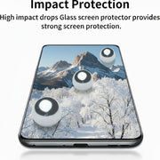 4 Pack Screen Protector for iPhone 16 Plus/iPhone 15 Pro Max [6.7 Inch] Display Tempered Glass by Generic – 6.7 inches, Tempered Glass, Transparent, Pack of 4, Model 0025
