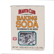Hearth Club Baking Soda by Clabber Girl – 1 Pound, Pack of 24