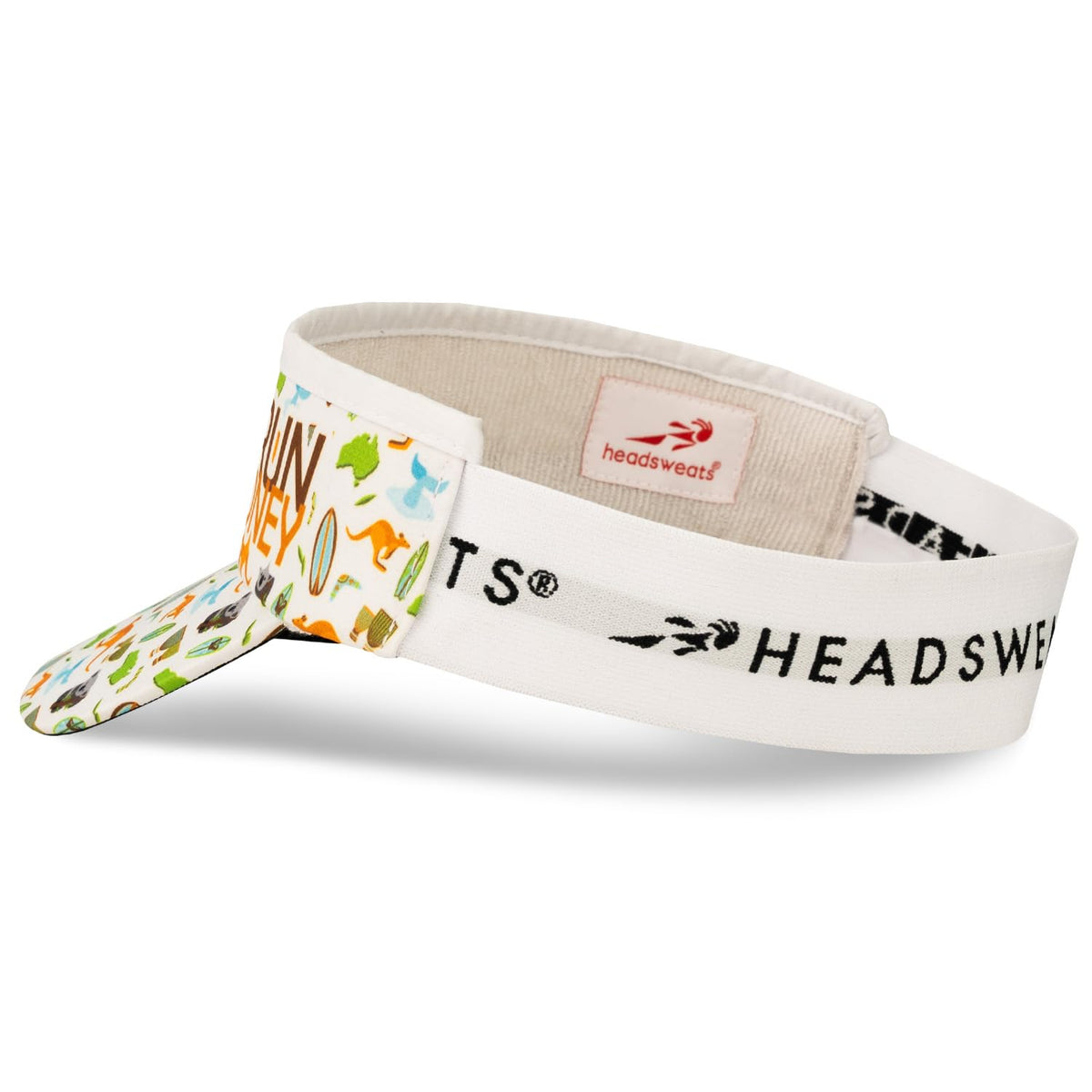 Run the World Collection Supervisor by Headsweats – Polyester, Sydney, Model 7703