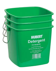 HUBERT Green / 6 Qt, 3PK / 6 Qt Buckets