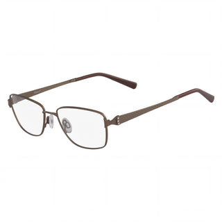 Eyeglasses 210 Brown by Flexon – Stainless Steel, Brown, Model LANA