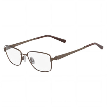 Eyeglasses 210 Brown by Flexon – Stainless Steel, Brown, Model LANA
