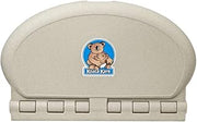 Koala Kare KB208-14 Sandstone Oval Wall Mounted Changing Station