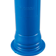 Portable Delineator Post w/ 3" Reflective Bands by Global Industrial – Polyethylene, Blue, Model RD10-R6P-Blue