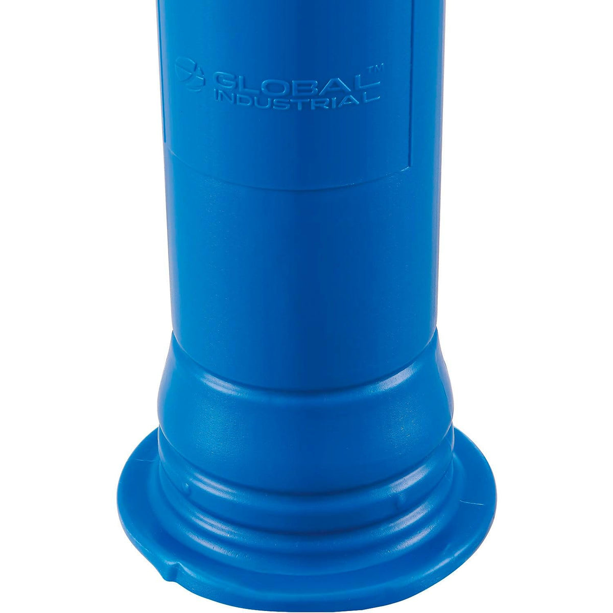 Portable Delineator Post w/ 3" Reflective Bands by Global Industrial – Polyethylene, Blue, Model RD10-R6P-Blue