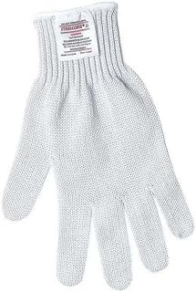MCR Safety 9350L Steelcore II Regular Weight 7-Guage Reversible Cut Resistant Gloves, White, Large