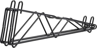 Nexel 21" Double Arm Shelf Bracket Black Epoxy