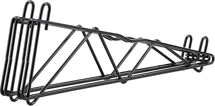 Nexel 21" Double Arm Shelf Bracket Black Epoxy