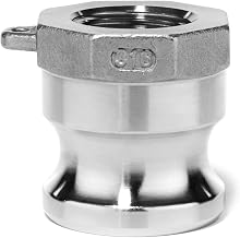 USA Sealing Bulk-CGF-2 Stainless Steel Cam and Groove Fittings Type A, 3/4" Male Adapter, 3/4" Female NPT, 1-1/4"