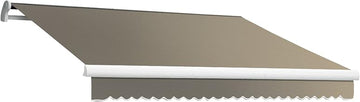 Awntech Retractable Awning Left Motor 18'W x 10'D x 10" H Taupe