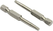 Forney 70845 Power Bit Square Recess, 1-by-2-Inch, 2-Pack