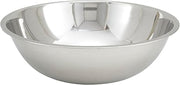 Winco Silver 13 qt Stainless Steel Mixing Bowl | Dishwasher safe, All purpose, True capacity, Restaurant service, Great for Salads, Sides, Pasta and Shared Dishes
