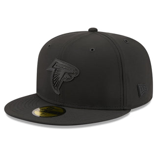 Men's Black Atlanta Falcons 2026 Sideline 59FIFTY Fitted Hat by New Era – 7 5/8, 84% Polyester/16% Elastane, Atlanta Falcons, Black, Model 26 Nfl Sideline 59fifty Cw