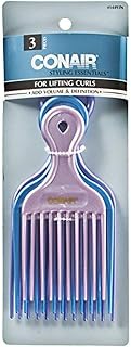 Conair 14493z 3 Piece Pro Styling Hair Lift Combs, 3.2 Ounce