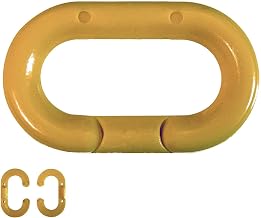Mr. Chain Master Link, Acetal Copolymer, 2", Gold, 10/Pk