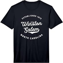 Classic Retro Vintage Winston Salem North Carolina USA Gift Performance T-Shirt