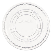 Clear Portion Container Lid - Fits 0.5-1.25 oz (Case of 2500) by SOLO – Small, 0.5 fluid_ounces, Polyethylene Terephthalate, Clear, Pack of 1000