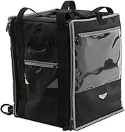 Vollrath VTBW300 Insulated Tower Bag (Includes: Wire Insert, Backpack Straps, Headrest Strap), Nylon, Black - 18" x 17" x 22"