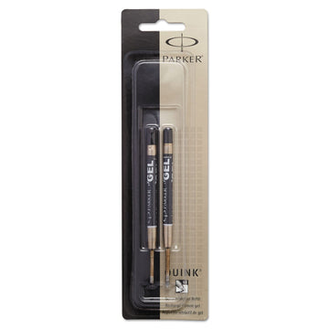QUINK Ballpoint Pen Gel Ink Refills by Parker – Ink, Black, Model 30525PP