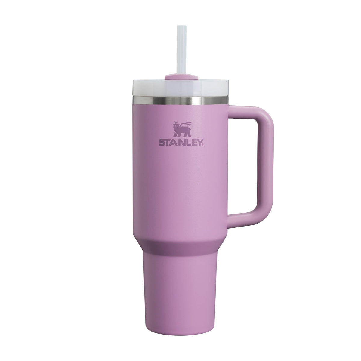 Quencher H2.0 Flowstate Tumbler 1.2L - Kallt I 11 Timmar - Iced I 48 Timmar - Kopp Med Halm by STANLEY – 39.9 Ounces, 1.18 liters, Stainless Steel, Lilac, Model 10-10824-602