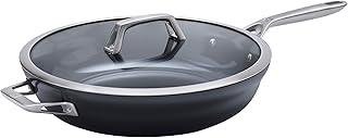 ZWILLING Motion Ceramic Hard Anodized 5-qt Aluminum Nonstick Deep Fryer