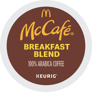 24328029 McCafe Breakfast Blend Coffee K-Cup Pods Light Roast – 24 Count (Pack of 1), coffee, Model 5000358127
