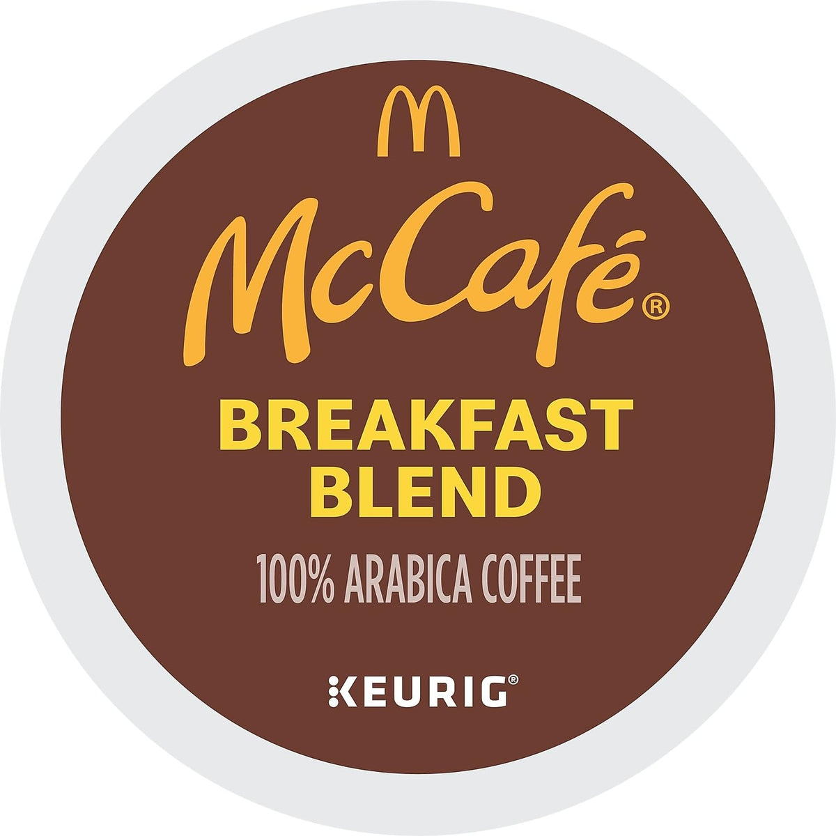24328029 McCafe Breakfast Blend Coffee K-Cup Pods Light Roast – 24 Count (Pack of 1), coffee, Model 5000358127