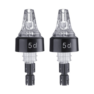 2 Dosing/Measuring Pouring Pours by Westmark – 5 cl, 0.05 liters, SAN, PE, ABS, Transparent, Pack of 2
