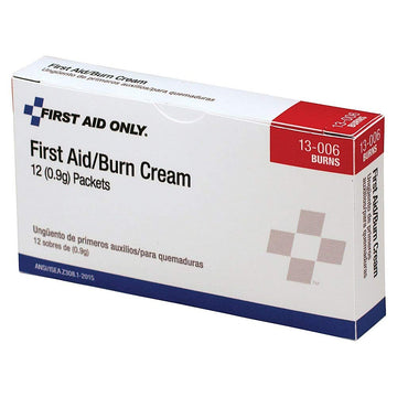 PhysiciansCare by First Aid Kit Refill Burn Cream Packets by First Aid Only – 12 Count (Pack of 1), Bamboo, 13-006, Model 13-006