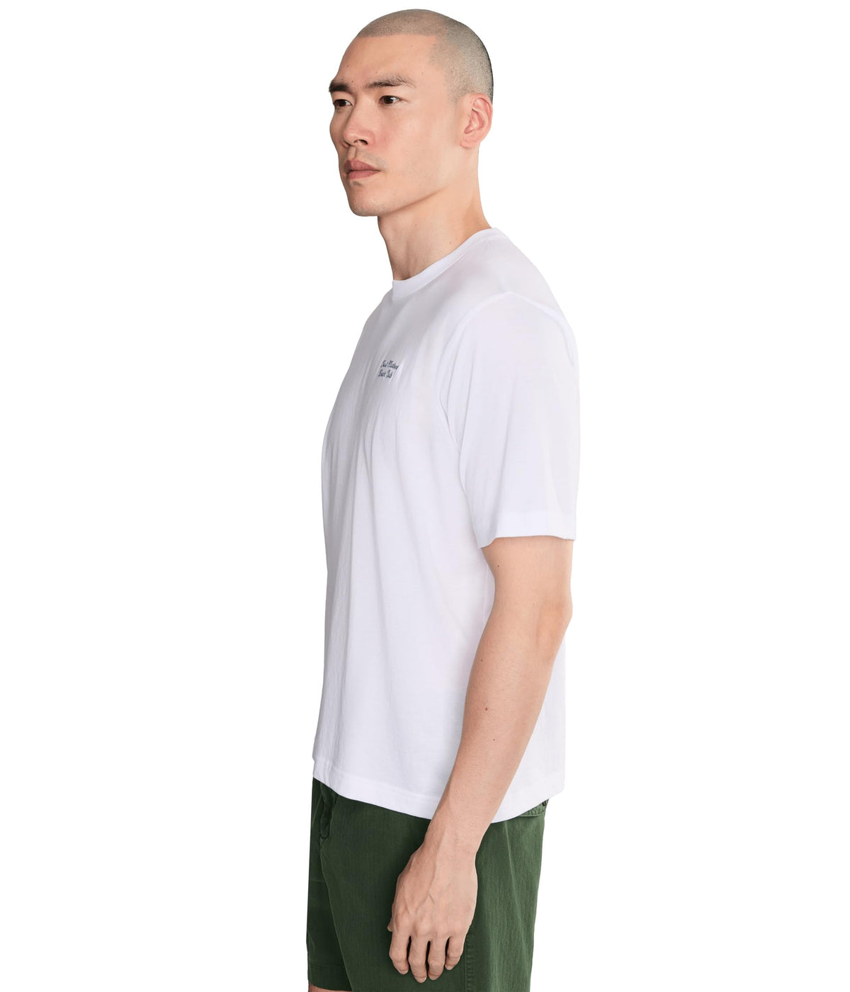 Mens Rooftop Boyfriend Tee Bright White XS One Size by TravisMathew – Cotton Blend, Bright White, Model A46406