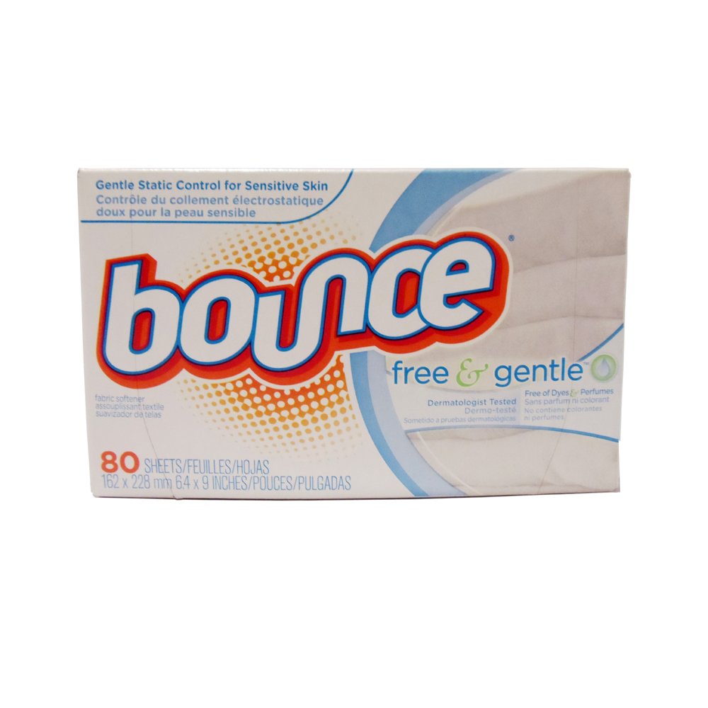 Fabric Softener Sheets by Bounce – 80 Count (Pack of 1), Model 34087/80070