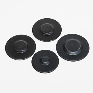 Robertshaw Gas Range Burner Cap Black 4 Pack Kit WPW10225167