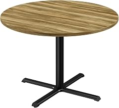 Correll Cafe and Breakroom Table with Colonial Hickory Finish BXB48R-53-09-53