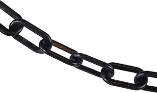 Mr. Chain Plastic Barrier Chain, Black, 500 ft Length (50003-500)