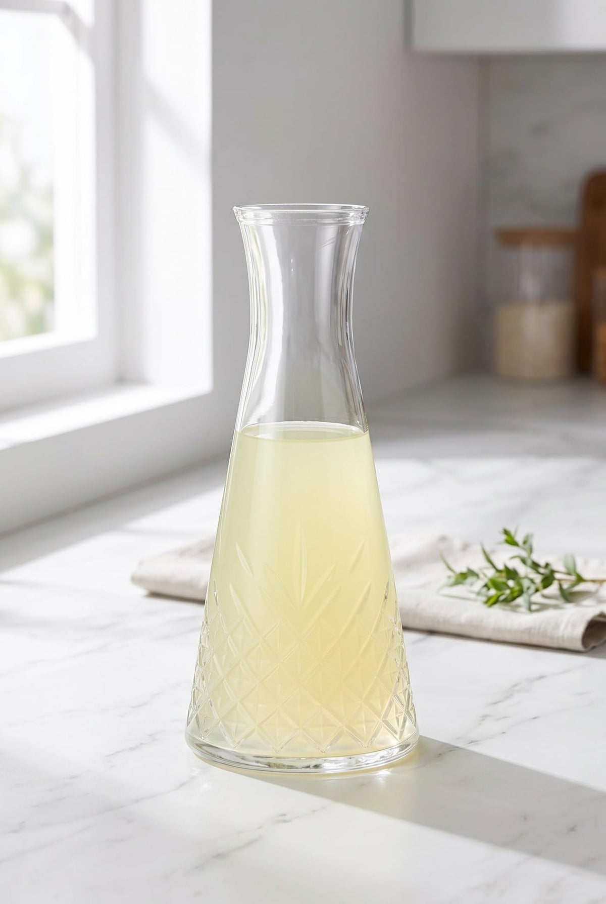 Timeless Glass Carafe by Pasabahce – 9.8 Ounces, 290 milliliters, Glass, Clear, Model 5745410