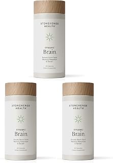 Stonehenge Health Dynamic Brain | BacoMind® for Recall Memory Focus - 60ct (Pack of 3)