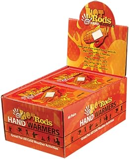 OccuNomix Hot Rods Hand Warmers, 40 pair/box
