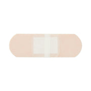 CURAD Plastic Adhesive Bandages by Medline – 1"x3", Plastic, Natural, Pack of 100, Model NON25600Z