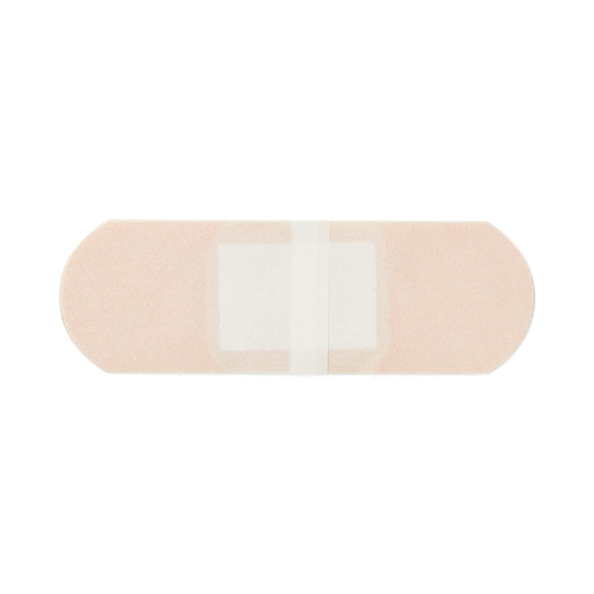 CURAD Plastic Adhesive Bandages by Medline – 1"x3", Plastic, Natural, Pack of 100, Model NON25600Z