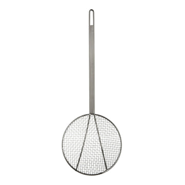 8" Nickel Plated Wire Mesh Skimmer by Carlisle – Alloy Steel, Model 601528